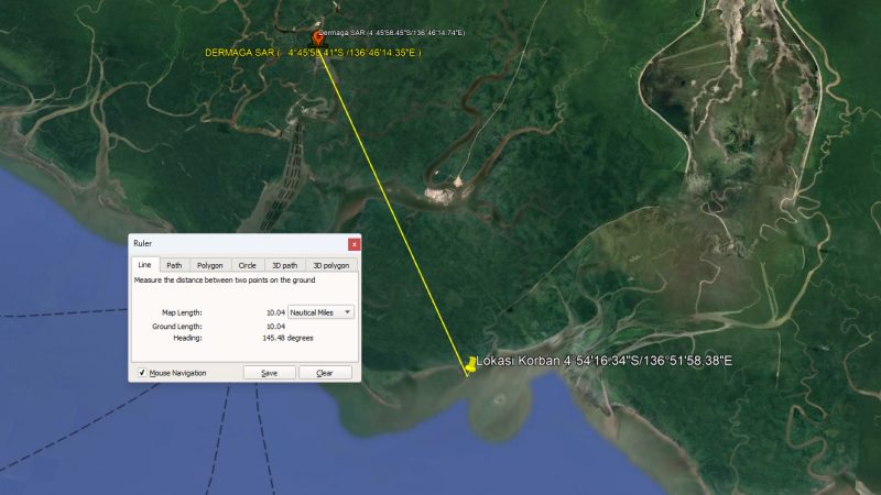 Speed Boat Rombongan Puskesmas Agimuga POB 12 Orang Kehabisan BBM di Perairan Puriri