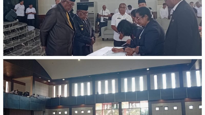 Bupati Mimika Lantik Ratusan Pejabat, Berikut Daftar Pejabat yang Dilantik