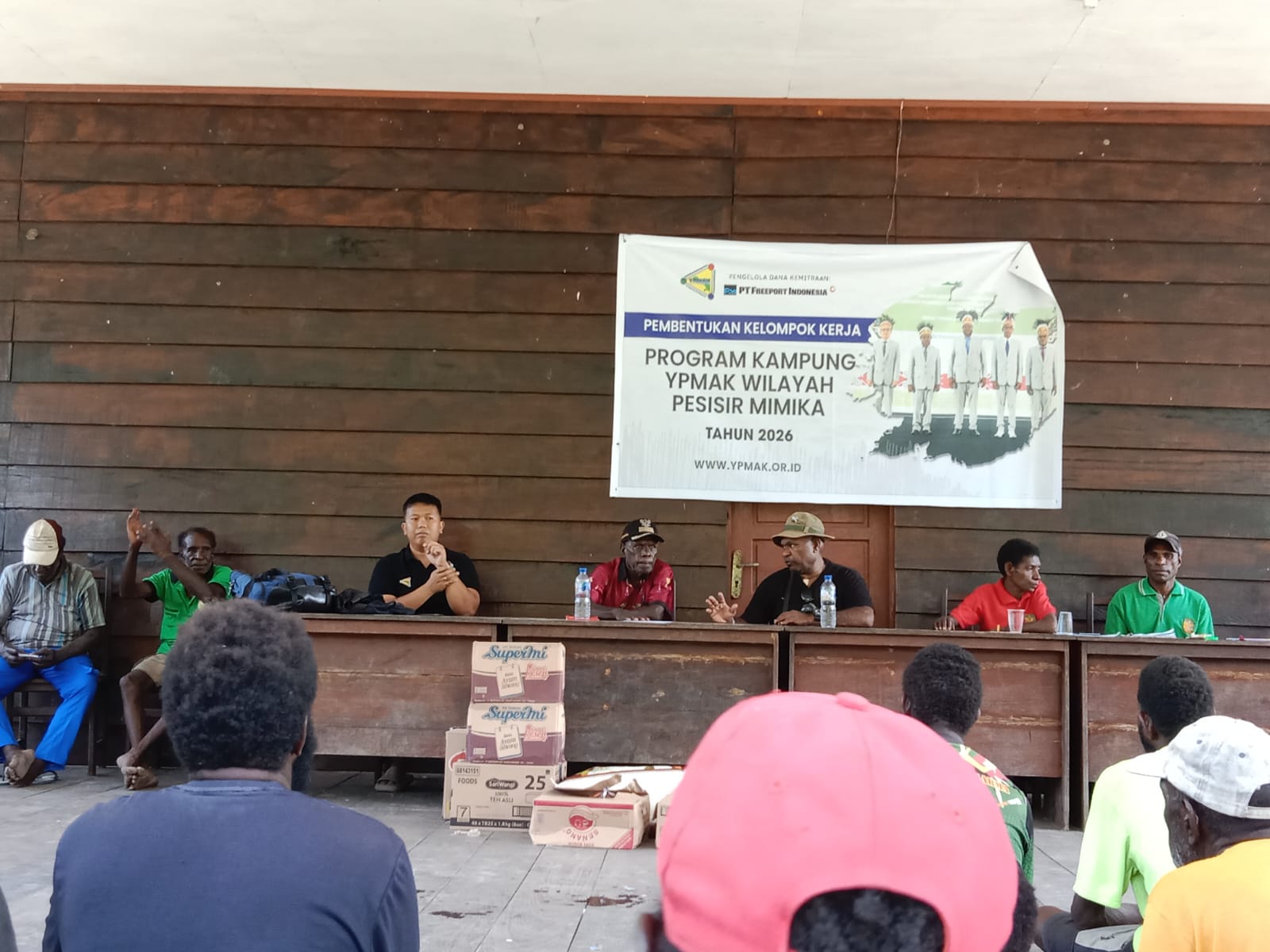 YPMAK Sosialisasi Program Kampung di Tiwaka, Warga Sepakati Pokja 2026