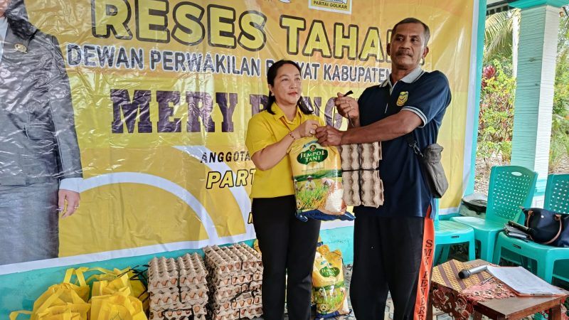 Serap Aspirasi Warga, Mery Pongutan Gelar Reses di Wonosari Jaya