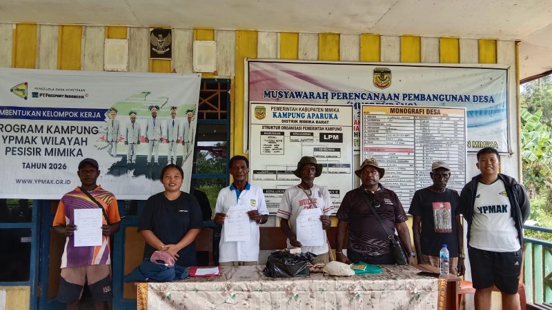 YPMAK Sosialisasikan Program Kampung 2026 di Aparuka