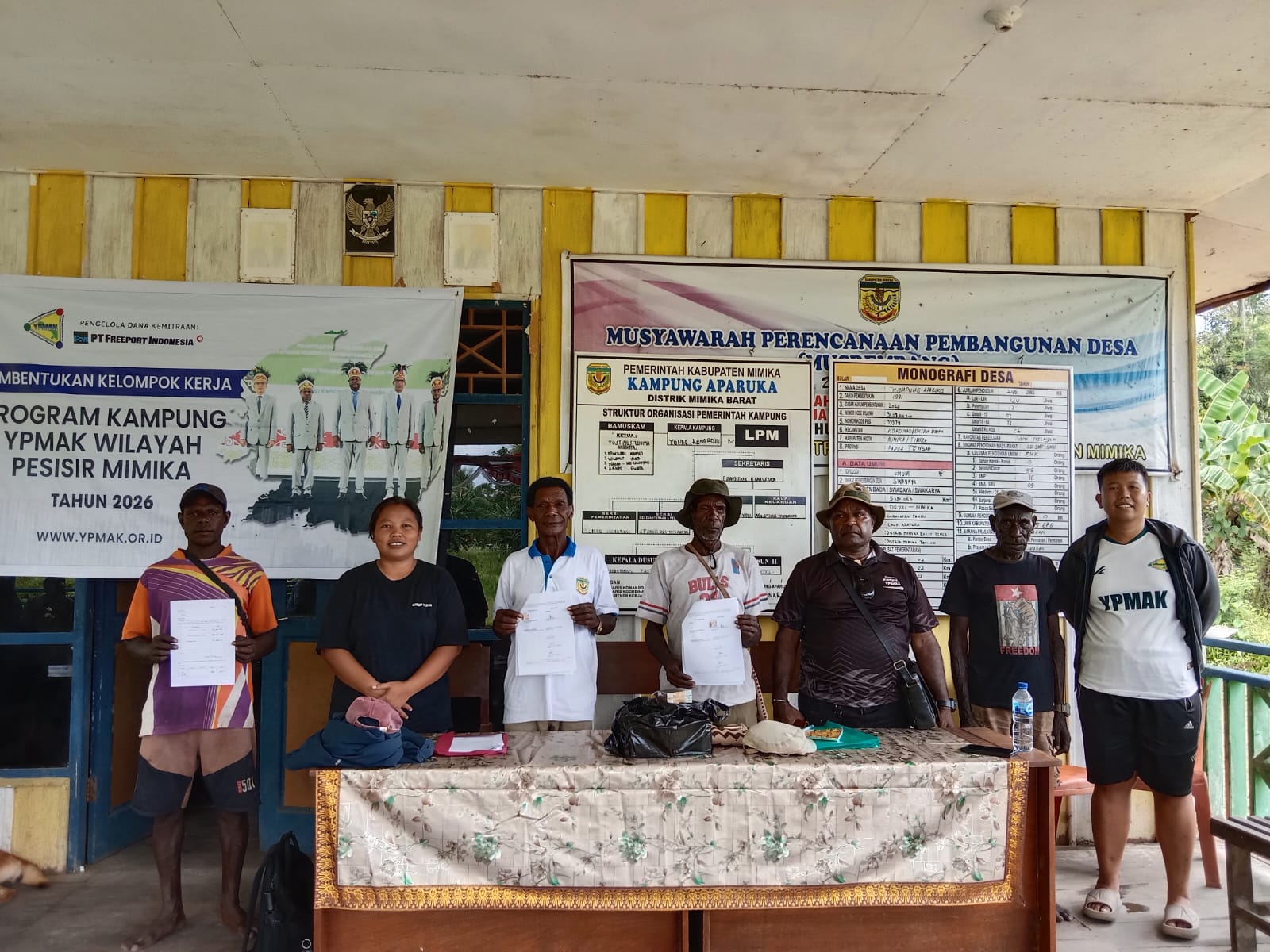 YPMAK Sosialisasikan Program Kampung 2026 di Aparuka