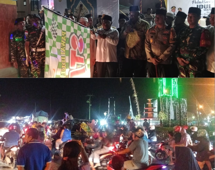 Malam Takbiran di Timika Berlangsung Meriah
