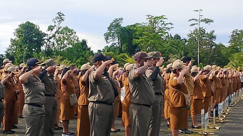 Usai Libur, Bupati Mimika Sampaikan Sejumlah Poin kepada ASN