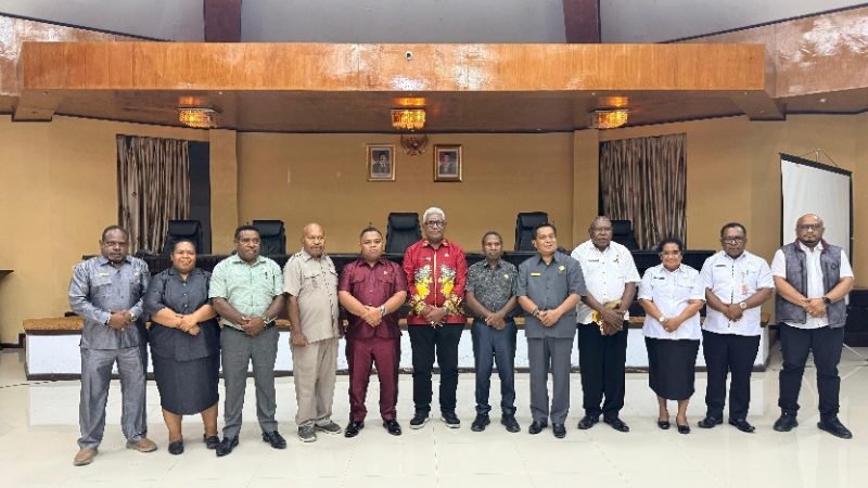 Ini 4 Poin Hasil RDP Komisi I DPRK Mimika dengan Bupati