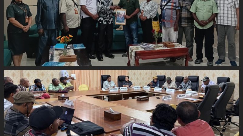 Pansus MOKER DPRK Mimika Hadirkan Serikat Pekerja PT KPI dalam RDP