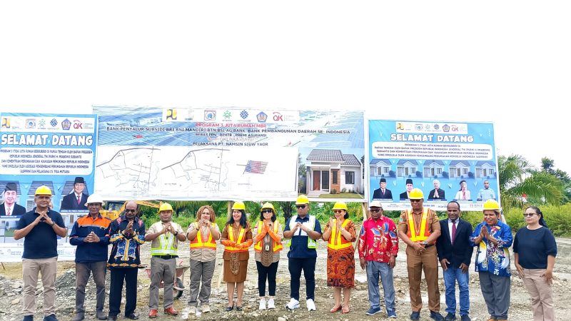 Rumah Subsidi di Mimika Mulai Dibangun, Upaya Nyata Penuhi Kebutuhan Hunian MBR