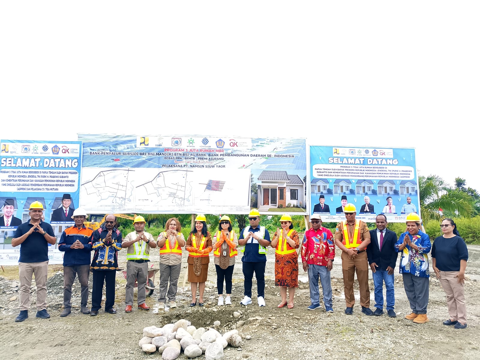 Rumah Subsidi di Mimika Mulai Dibangun, Upaya Nyata Penuhi Kebutuhan Hunian MBR
