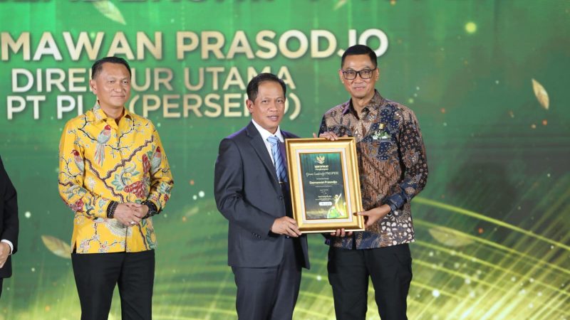 PLN Bersinar di PROPER 2025: Dirut Darmawan Prasodjo Raih Green Leadership