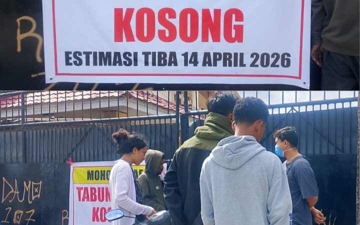 Distribusi Terhambat, Elpiji 12 Kg di Mimika Kosong Sementara
