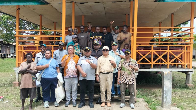Kunker Komisi I ke Distrik Mimika Timur Jauh, Terima Aspirasi Air Bersih hingga Rumah Layak Huni