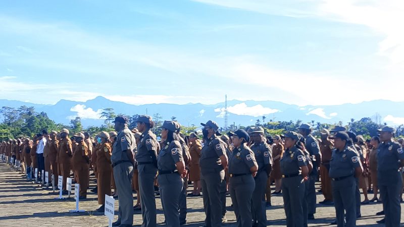 Wabup Mimika Tegaskan Disiplin ASN dan Penertiban Aset Daerah