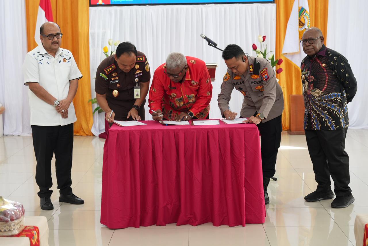 Pemkab Mimika Perkuat Pengawasan, Gandeng APIP dan Aparat Penegak Hukum