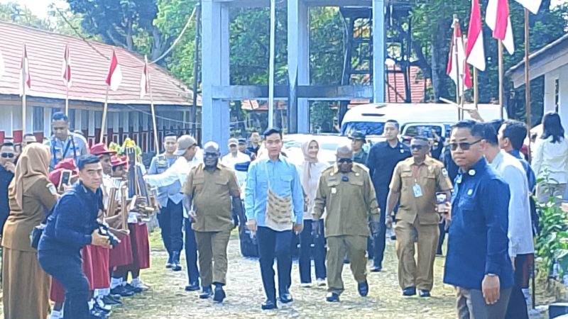 Sentra Pendidikan Mimika Jadi Fokus Kunjungan Hari Kedua Wapres Gibran di Timika