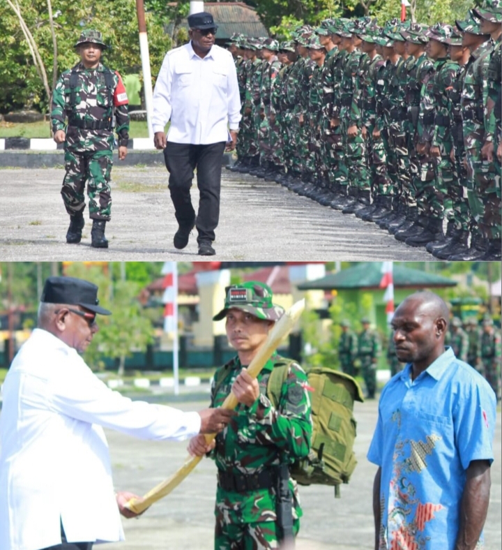 Bupati Mimika Buka TMMD Reguler Ke-128 Kodim 1710/Mimika, Kampung Keakwa Jadi Sasaran Utama