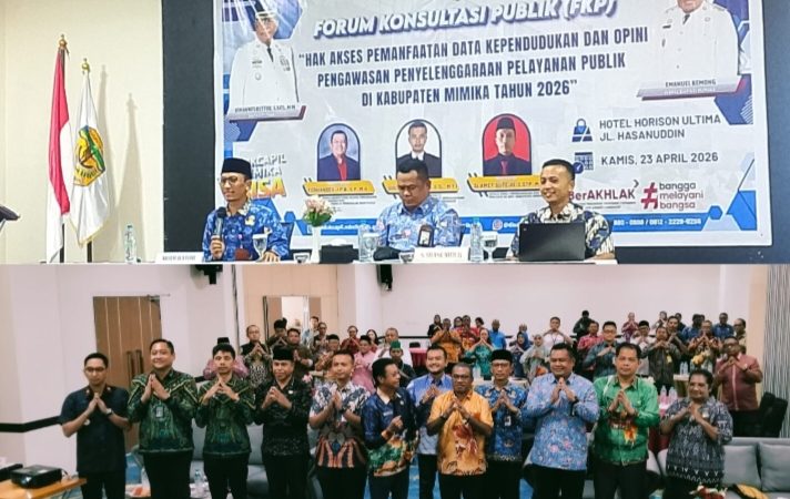 Disdukcapil Mimika Dorong Integrasi Data dan Peningkatan Pelayanan Publik Lewat FKP