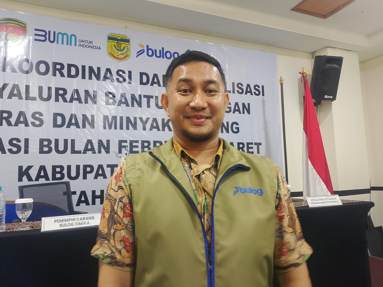 Bulog Mimika Matangkan Penyaluran Bantuan Pangan, 27.209 Warga Jadi Sasaran