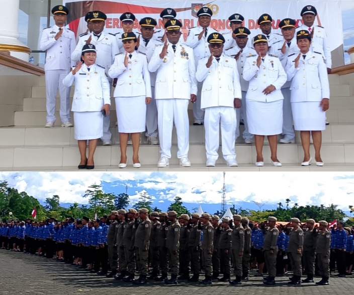 Peringati Hari Otda ke-30, Bupati Mimika Tekankan Sinergi Pusat-Daerah