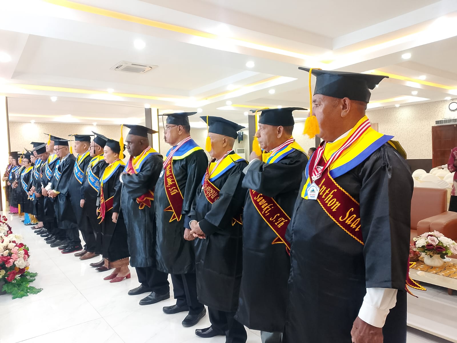 STT Spirit Timika Kukuhkan 20 Lulusan dari Program S1 hingga S3