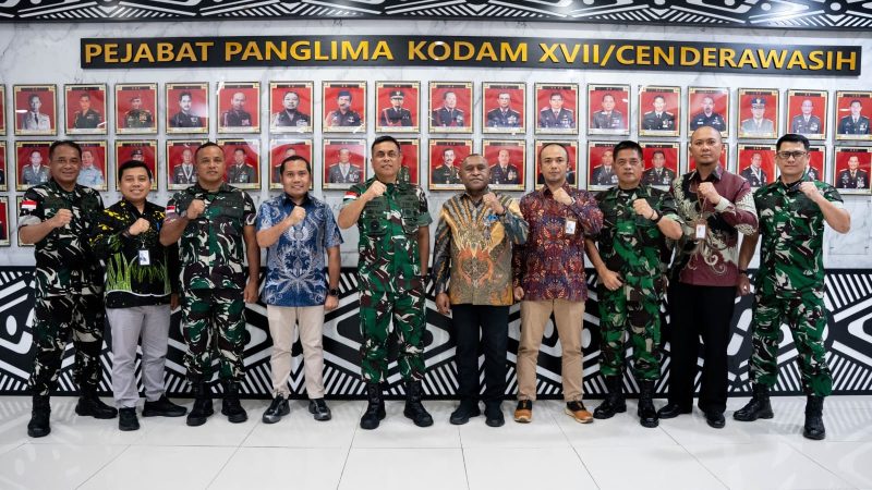 PLN dan Kodam XVII/Cenderawasih Perkuat Sinergi Demi Pemerataan Listrik di Papua
