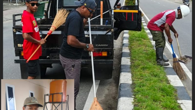 Kios Sampah dan Aksi Bersih Jadi Komitmen Kelurahan Inauga Menata Lingkungan