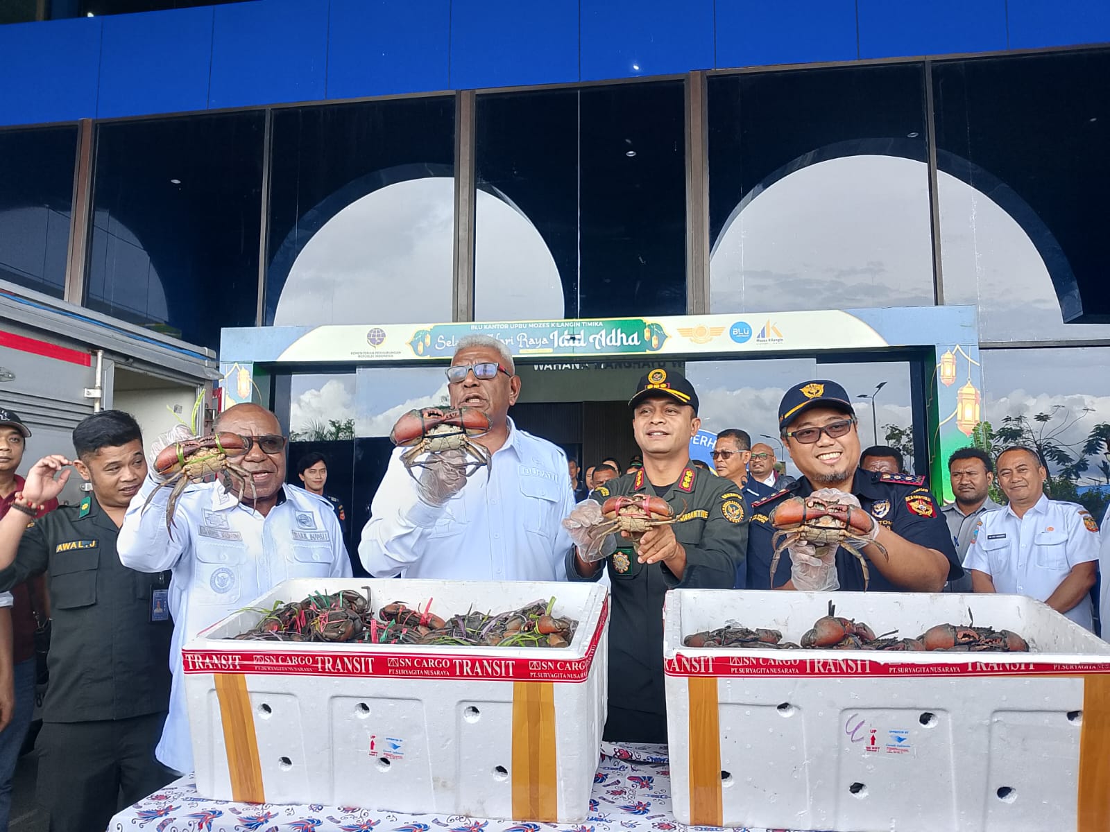 UMKM Mimika Tembus Pasar Global, Kepiting Bakau Diekspor ke Malaysia dan Singapura