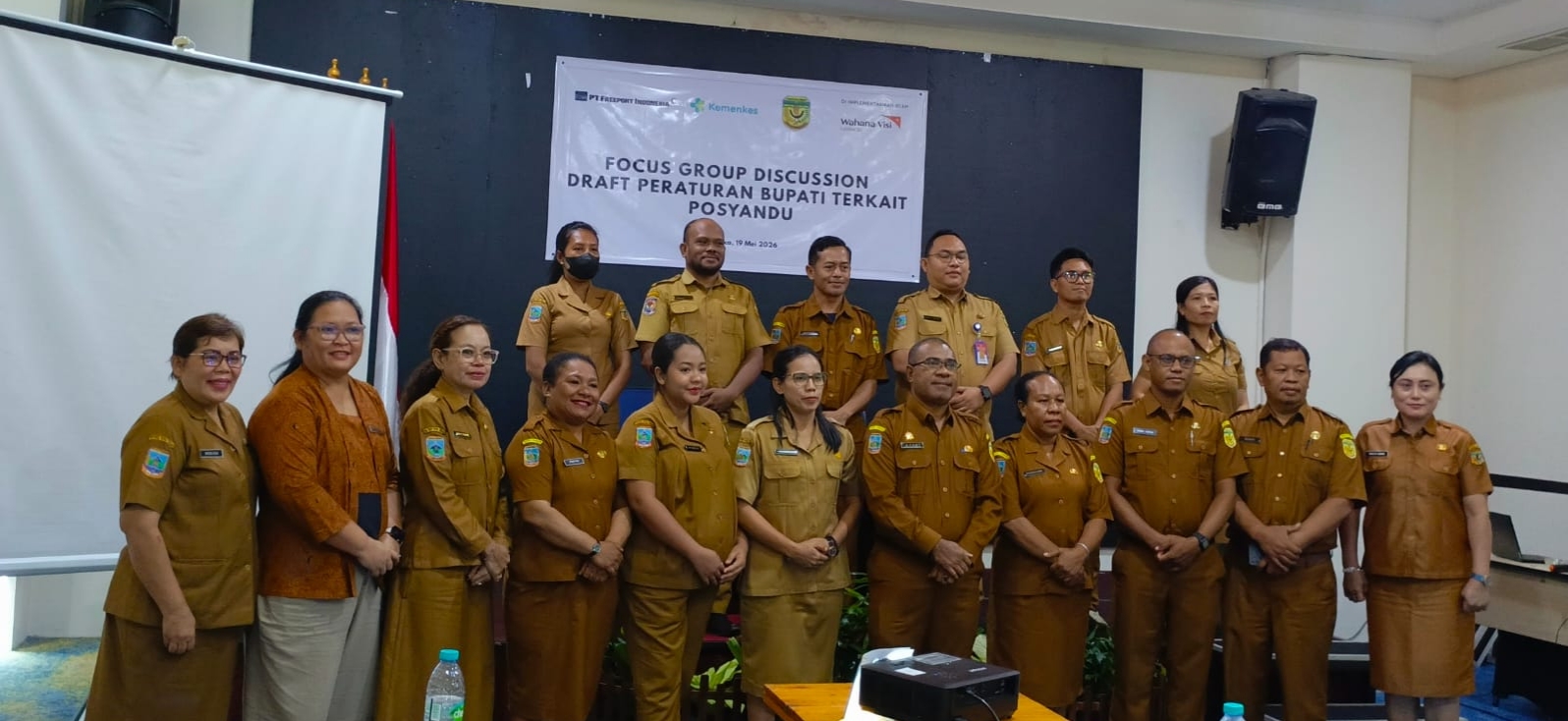 Wujudkan Pelayanan Terpadu, Pemkab Mimika Susun Draft Perbup Posyandu