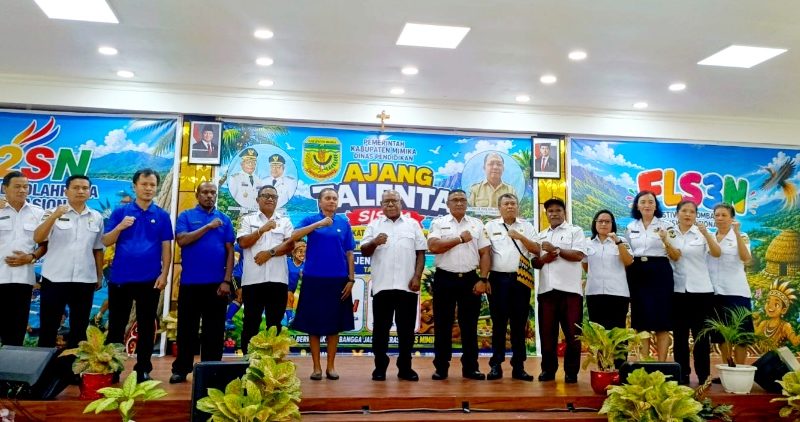 FLS3N dan O2SN SMP Jadi Ajang Pengembangan Bakat dan Karakter Siswa Mimika