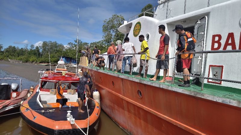 Seorang Pria Pencari Karaka Diterkam Buaya di Sungai Ninapu, SAR Gabungan Lakukan Pencarian Korban