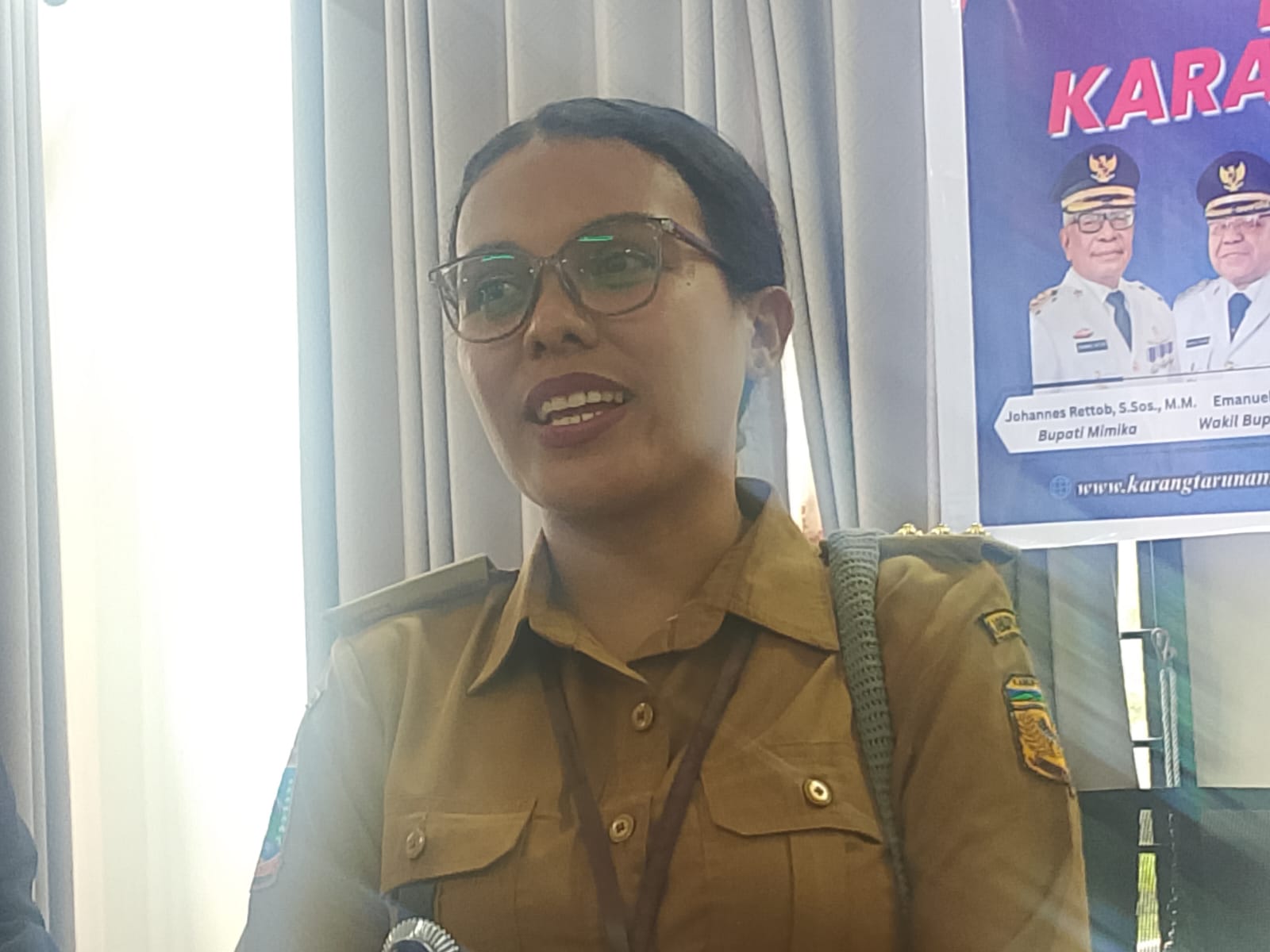 Kadistrik Mimika Baru Ajak Pemuda Terlibat Aktif Jaga Kebersihan dan Penataan Kota