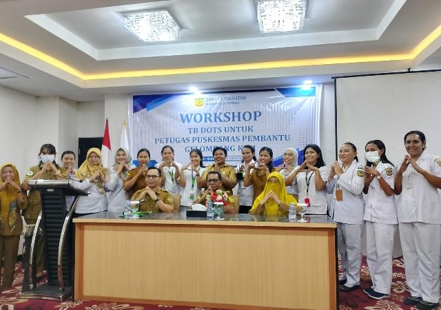 Dinkes Mimika Perkuat Peran Pustu dalam Penanggulangan TBC