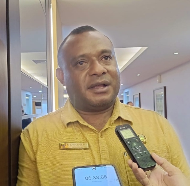 Distrik Kwamki Narama Jalankan Program Padat Karya Penyediaan Makanan Bergizi untuk Tekan Stunting
