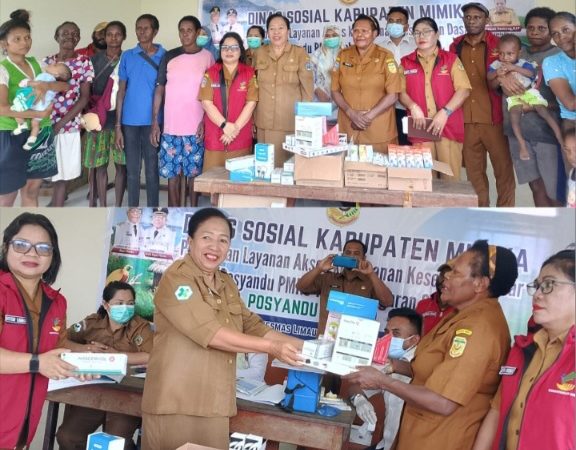 Kolaborasi Dinsos dan Dinkes Perluas Akses Kesehatan bagi PMKS di Mimika