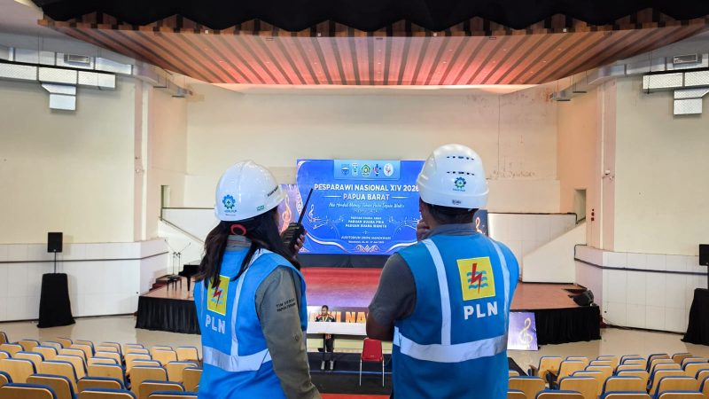 Sukseskan Pesparawi Nasional XIV di Manokwari, PLN Siagakan Sistem Kelistrikan Berlapis
