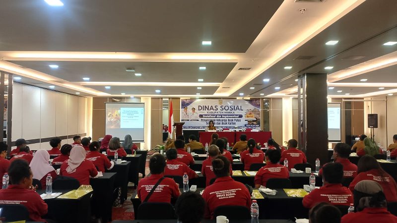Dinsos Mimika Perkuat Sinergi Tingkatkan Perlindungan Sosial bagi Kelompok Rentan