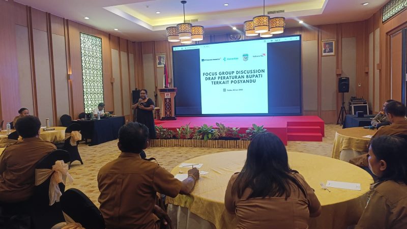 WVI dan DPMK Mimika Perkuat Regulasi Posyandu sebagai Pusat Layanan Enam SPM