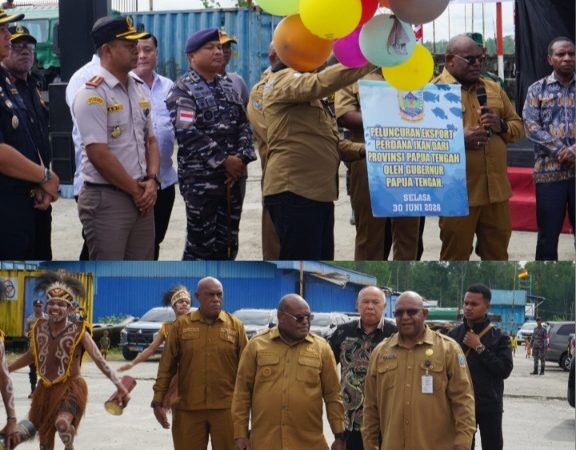 Ekspor Perdana 42 Ton Bawal Hitam ke Malaysia, Papua Tengah Tembus Pasar Internasional