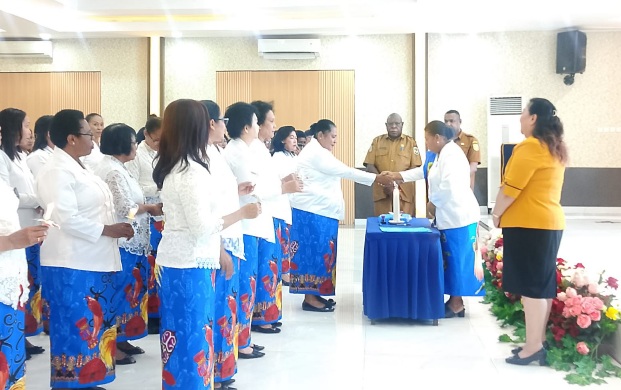 Pengurus DPC PWKI Mimika Periode 2026–2031 Resmi Dilantik