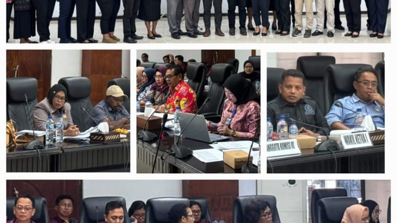 Lewat RDP Bersama Dinkes dan RSUD, Komisi III DPRK Mimika Dorong Pembenahan Layanan Kesehatan hingga Pelosok: “Mari Bekerjalah dengan Hati
