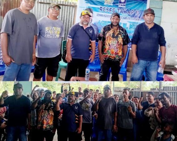 Warga SP 13 Beri Jempol untuk Legislator Dapil V Agustinus W. Murib Saat Reses Tahap II, Ini Sejumlah Aspirasi yang Diserap Politisi PAN