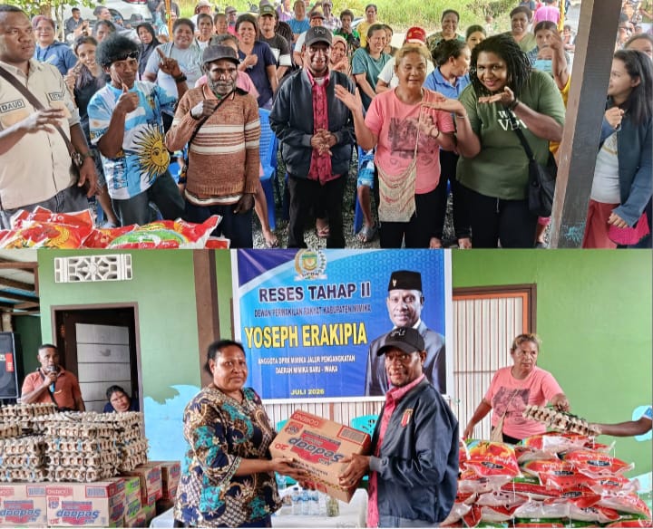 Warga Titip Lima Aspirasi Prioritas kepada Anggota DPRK Mimika Yoseph Erakipia saat Reses, Lampu Jalan Langsung Direspons