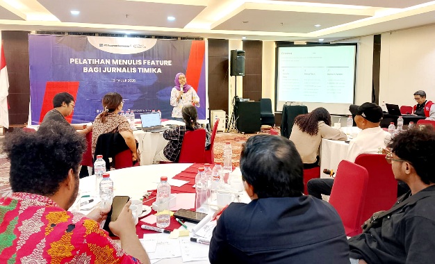 PTFI Gandeng Tempo Institute Perkuat Kompetensi Jurnalis Mimika Lewat Pelatihan Menulis Feature