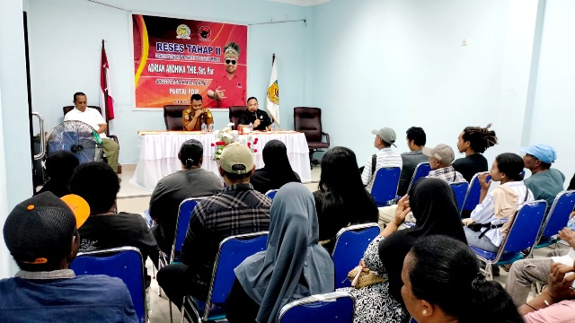 Reses Adrian Andika Thie di Koperapoka, Tampung Aspirasi Mulai dari Banjir hingga BLT