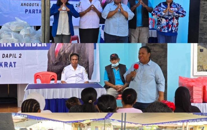 Reses di Timika Indah, Warga Sampaikan Keluhan, Ester Komber Gerak Cepat Beri Solusi