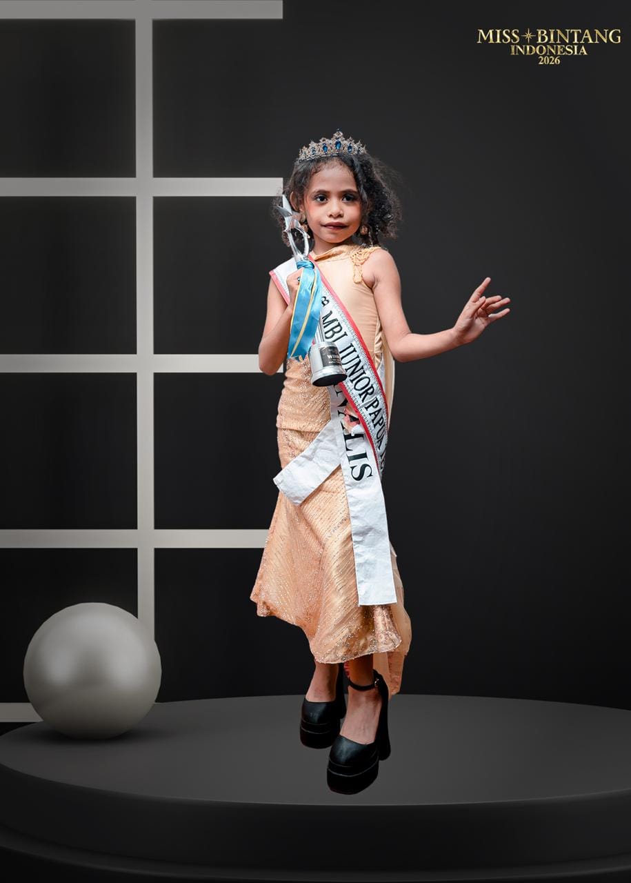 Putri Asal Timika Cleopatra Manuella Lamapaha Siap Harumkan Papua Tengah di Ajang Nasional Miss Bintang Indonesia Junior 2026