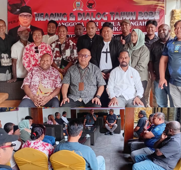 Dialog Bersama DPR Papua Tengah Jhon Thie, Warga Sampaikan Harapan; Pendangkalan Pesisir hingga Perekrutan Tenaga Kerja Mendominasi Aspirasi