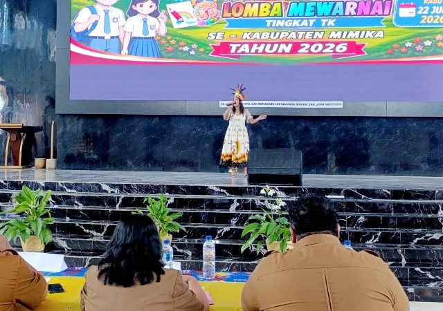 Lomba Lagu Daerah Semarakkan HAN 2026, Pelajar Mimika Diajak Cintai Budaya Papua
