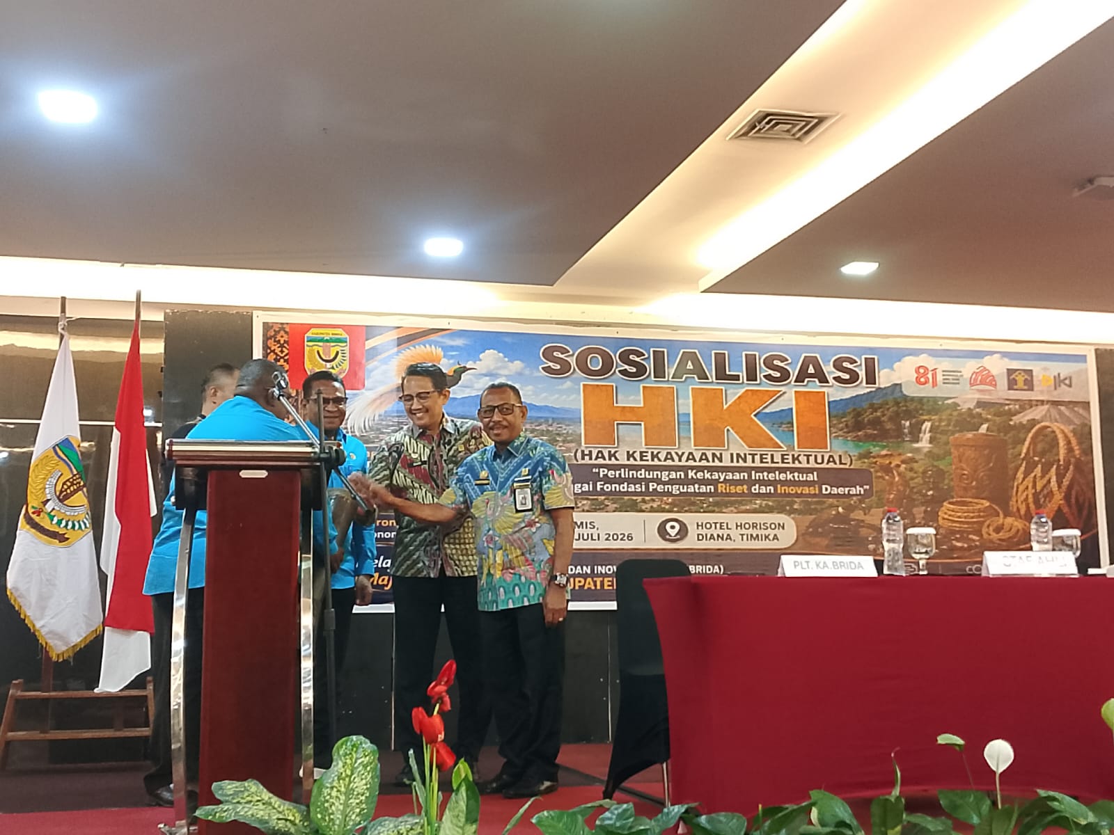 BRIDA Mimika Sosialisasikan HKI, Dorong Perlindungan Hukum bagi Hasil Riset dan Inovasi