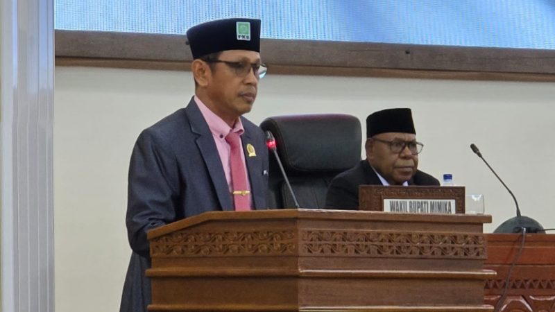 Fraksi PKB Nilai Banyak Program Pemkab Mimika Belum Menyentuh Masyarakat