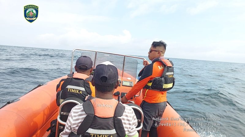 Seorang Penumpang KM Sabuk Nusantara 75 Diduga Terjatuh ke Laut di Perairan Kaimana, Tim SAR Gabungan Lakukan Pencarian